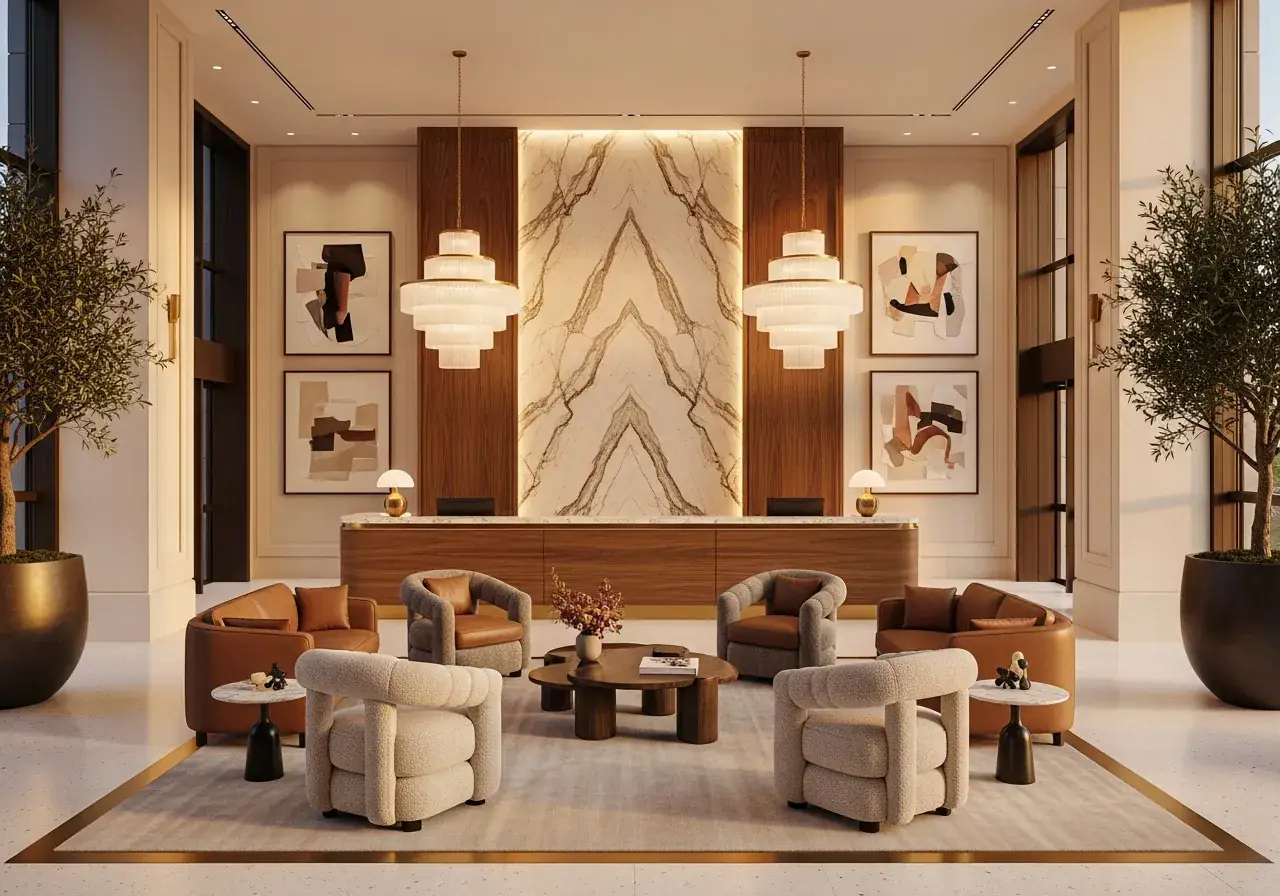 Lobby & reception furniture — AIKON Hotel Furniture Cyprus collection