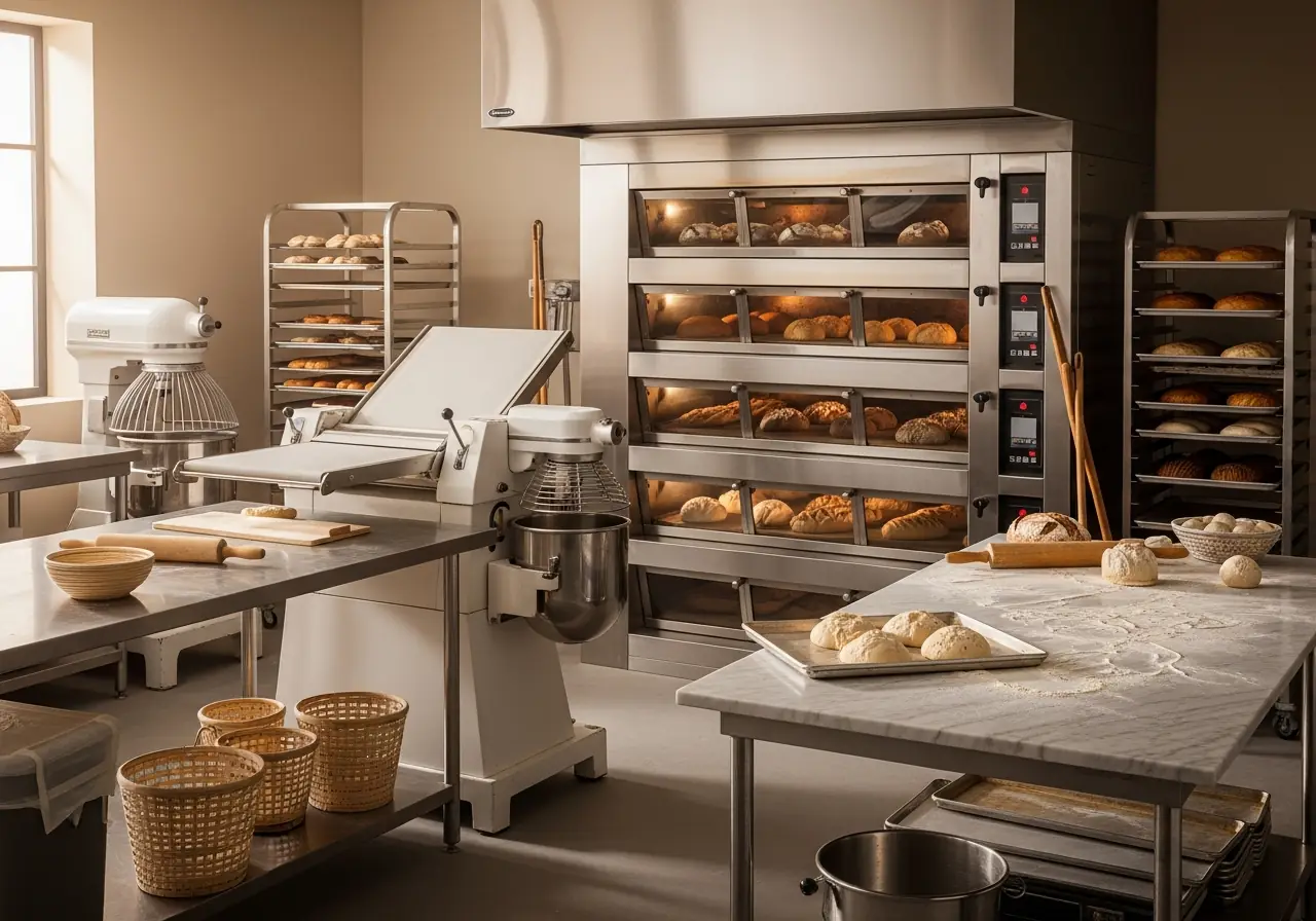 Bakery & pastry equipment — AIKON Industrial Kitchens Cyprus collection