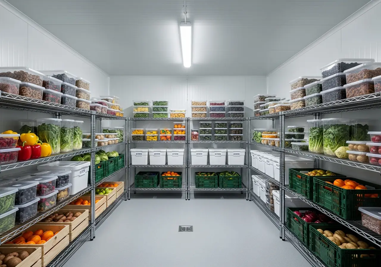 Cold rooms & dry storage — AIKON Industrial Kitchens Cyprus collection