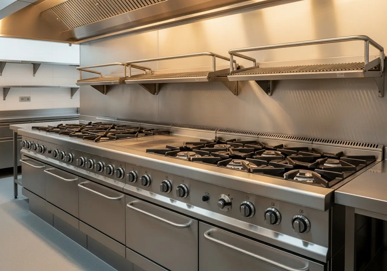 Cooking lines — AIKON Industrial Kitchens Cyprus collection