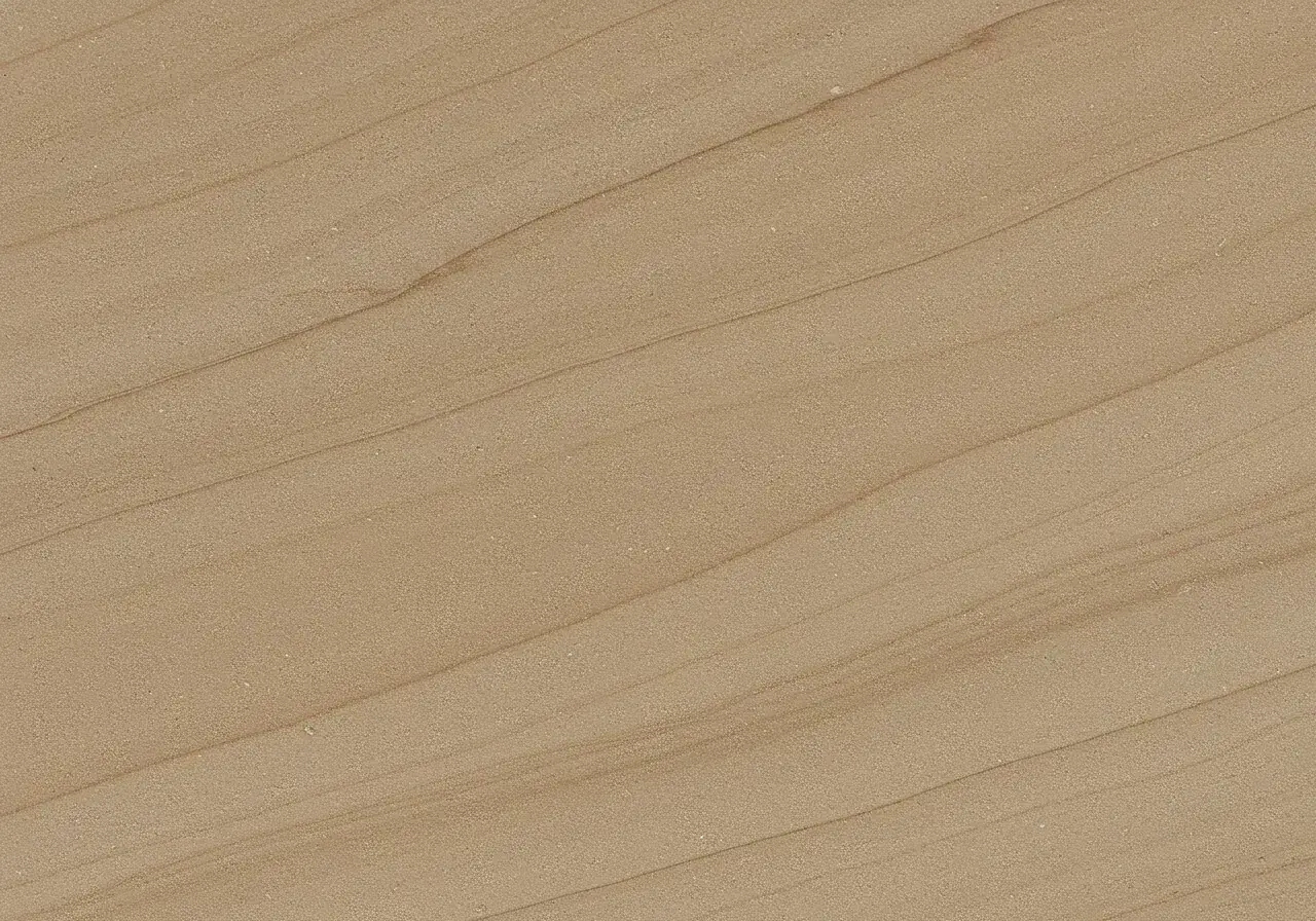Honed stone finish kitchen worktop with matte surface — premium countertop