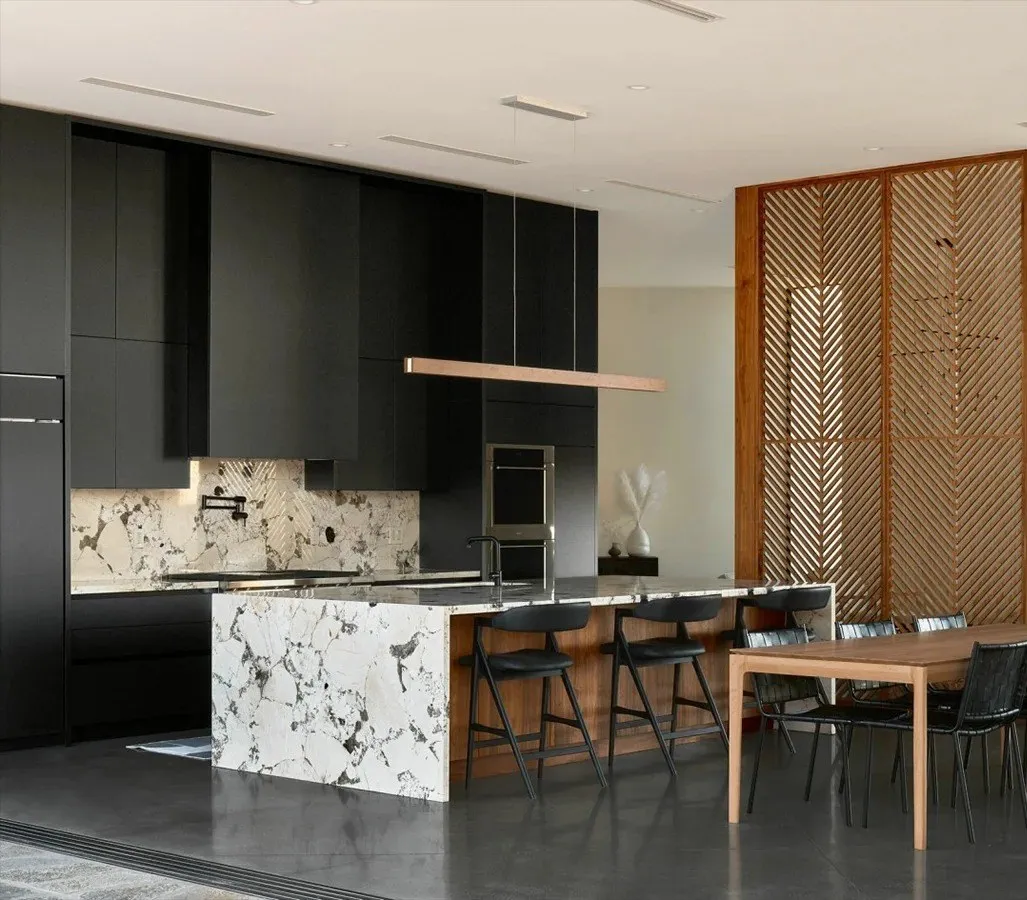 Kitchen countertop and stone surface — detail view by AIKON, Cyprus contract & FF&E supply