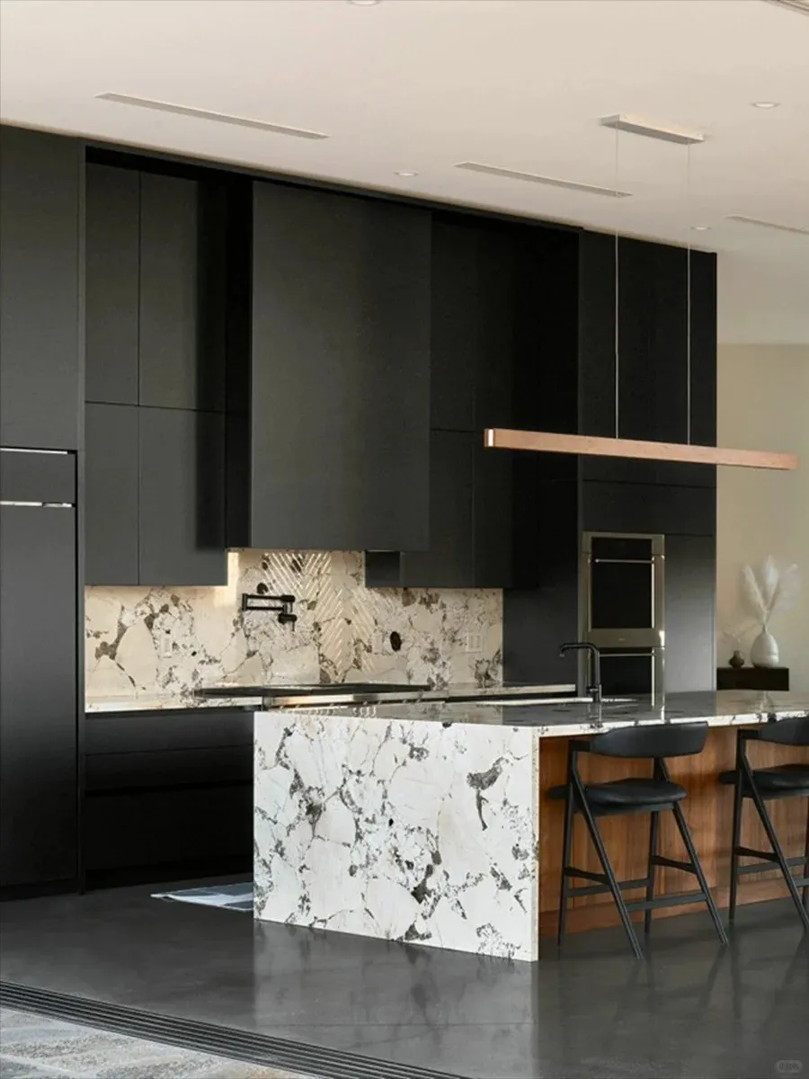 Kitchen countertop and stone surface — styled setting by AIKON, Cyprus contract & FF&E supply
