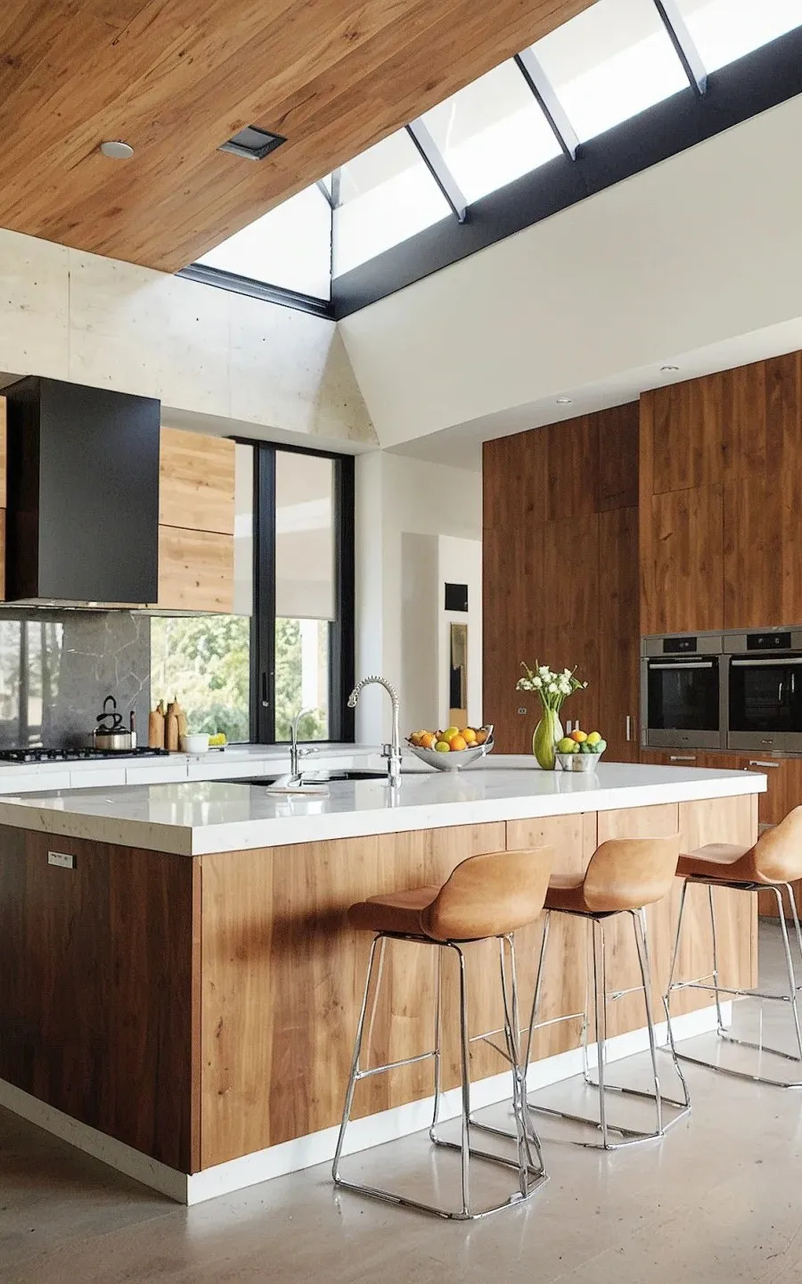 Kitchen countertop and stone surface — showroom view by AIKON, Cyprus contract & FF&E supply