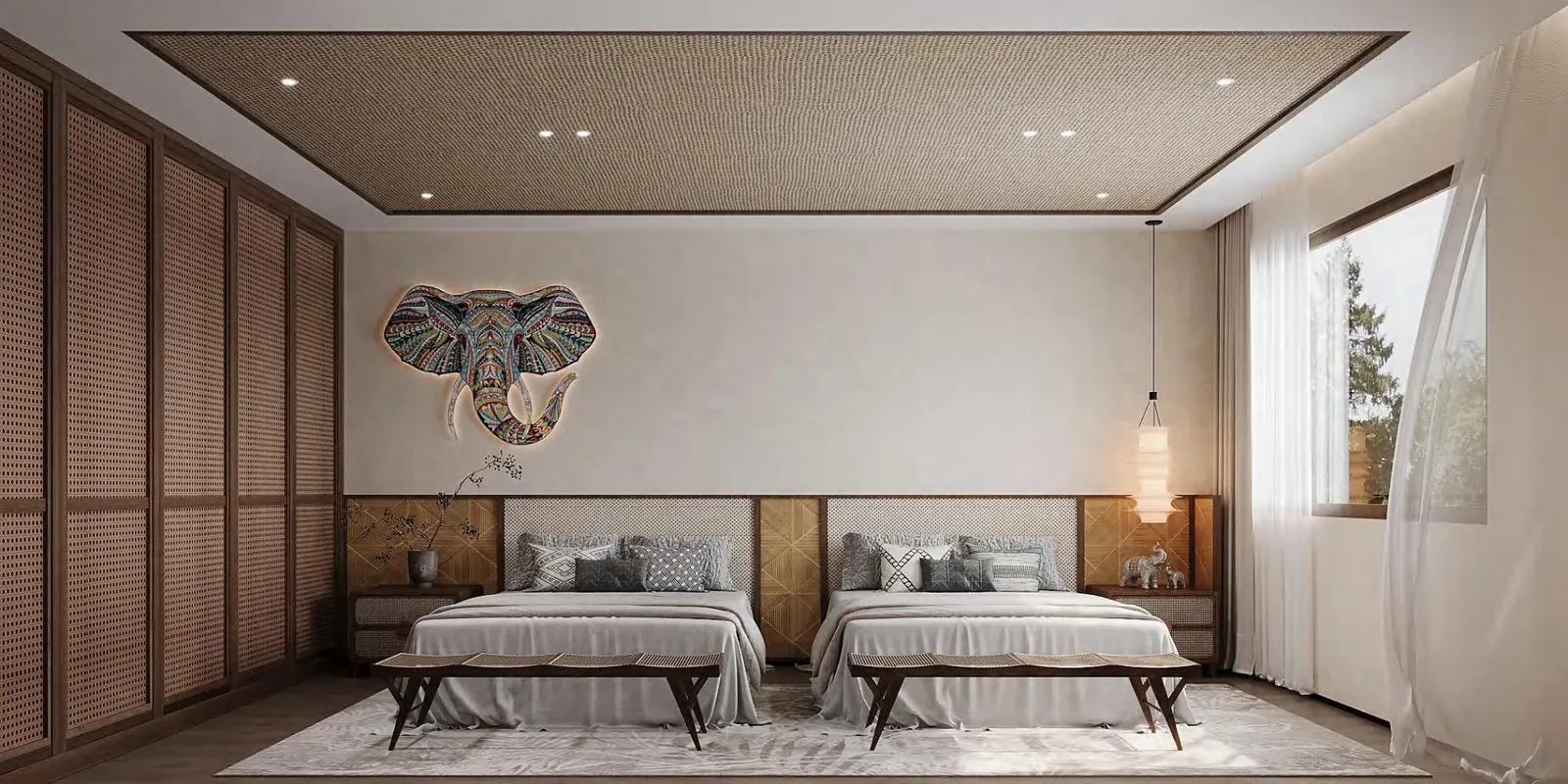 Hotel guest room and lounge furniture — feature view by AIKON, Cyprus contract & FF&E supply