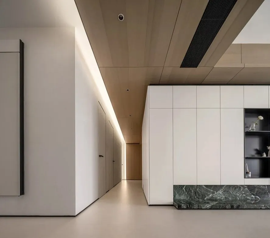 Modern fitted kitchen joinery — design reference by AIKON, Cyprus contract & FF&E supply