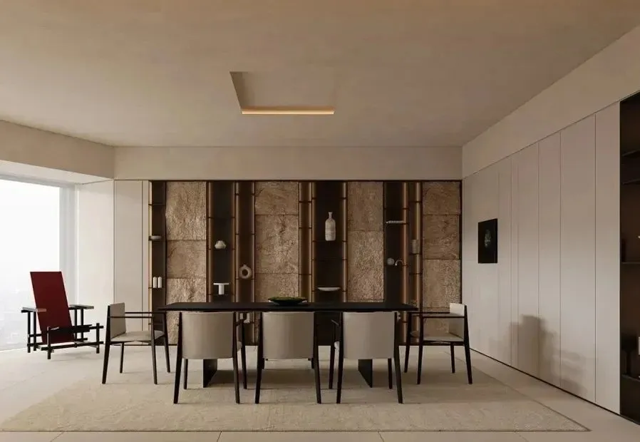 Modern fitted kitchen joinery — showroom view by AIKON, Cyprus contract & FF&E supply