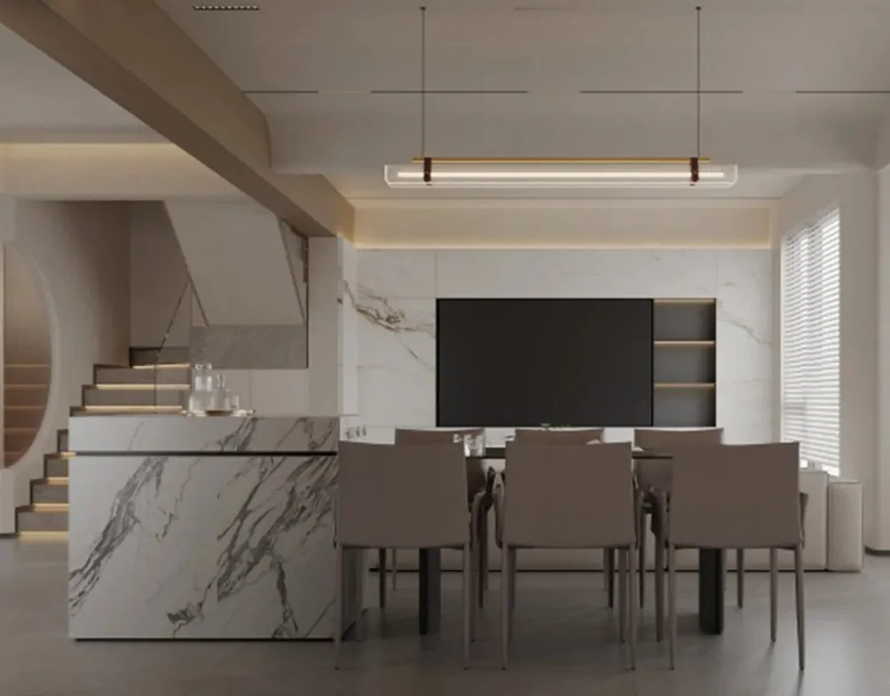 Modern fitted kitchen joinery — finish & material detail by AIKON, Cyprus contract & FF&E supply