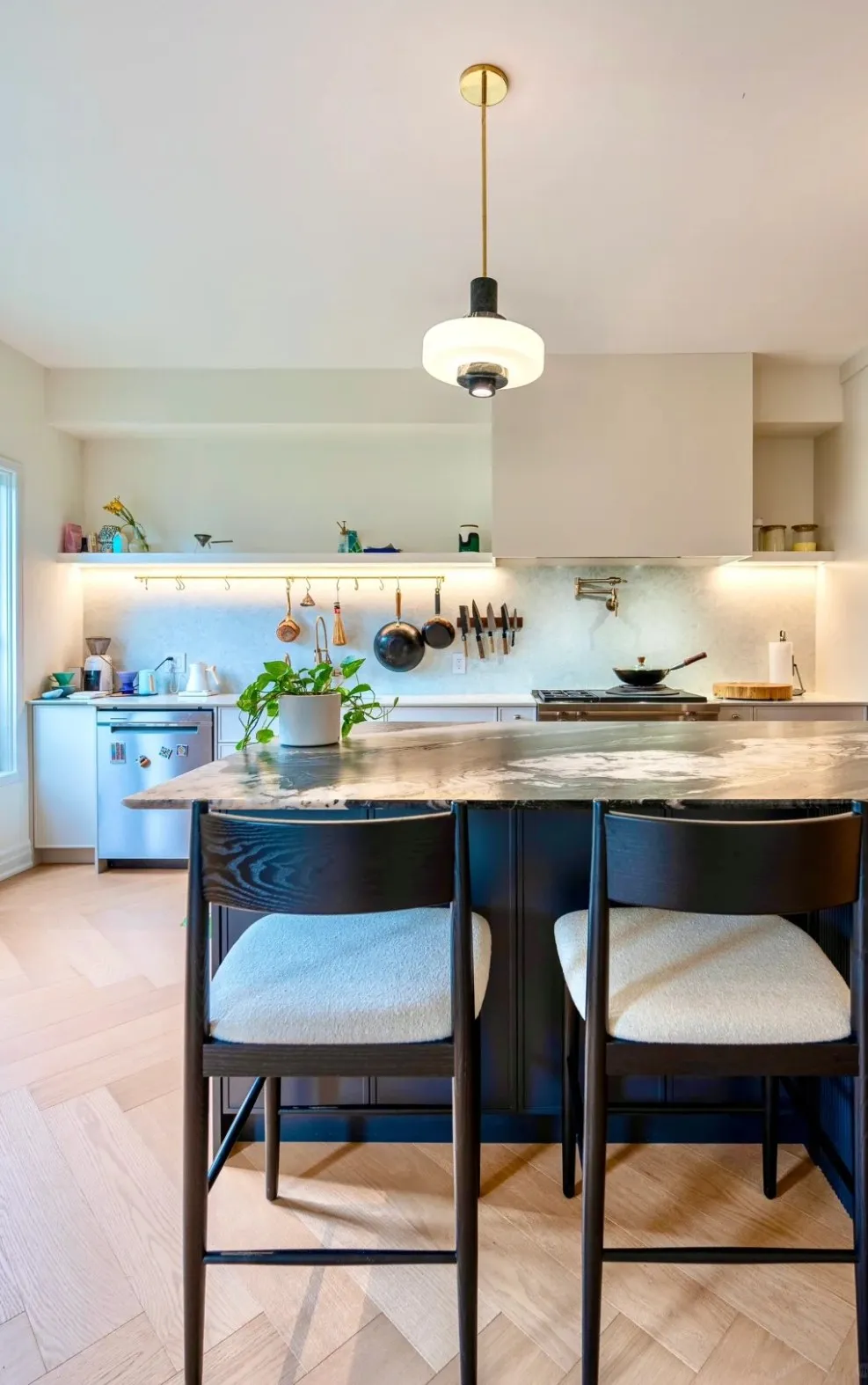 Modern fitted kitchen joinery — interior view by AIKON, Cyprus contract & FF&E supply