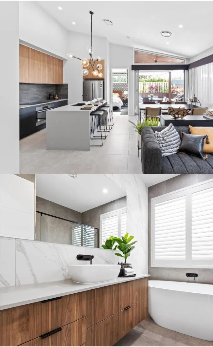 Modern fitted kitchen joinery — close-up detail by AIKON, Cyprus contract & FF&E supply