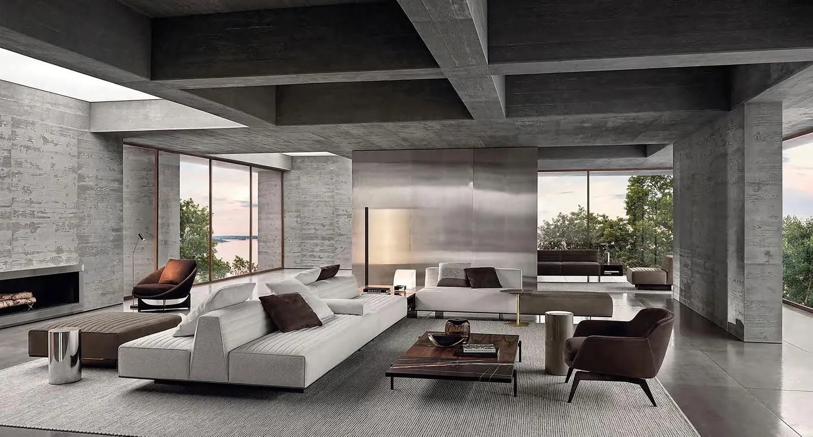 Living room furniture and seating — detail view by AIKON, Cyprus contract & FF&E supply