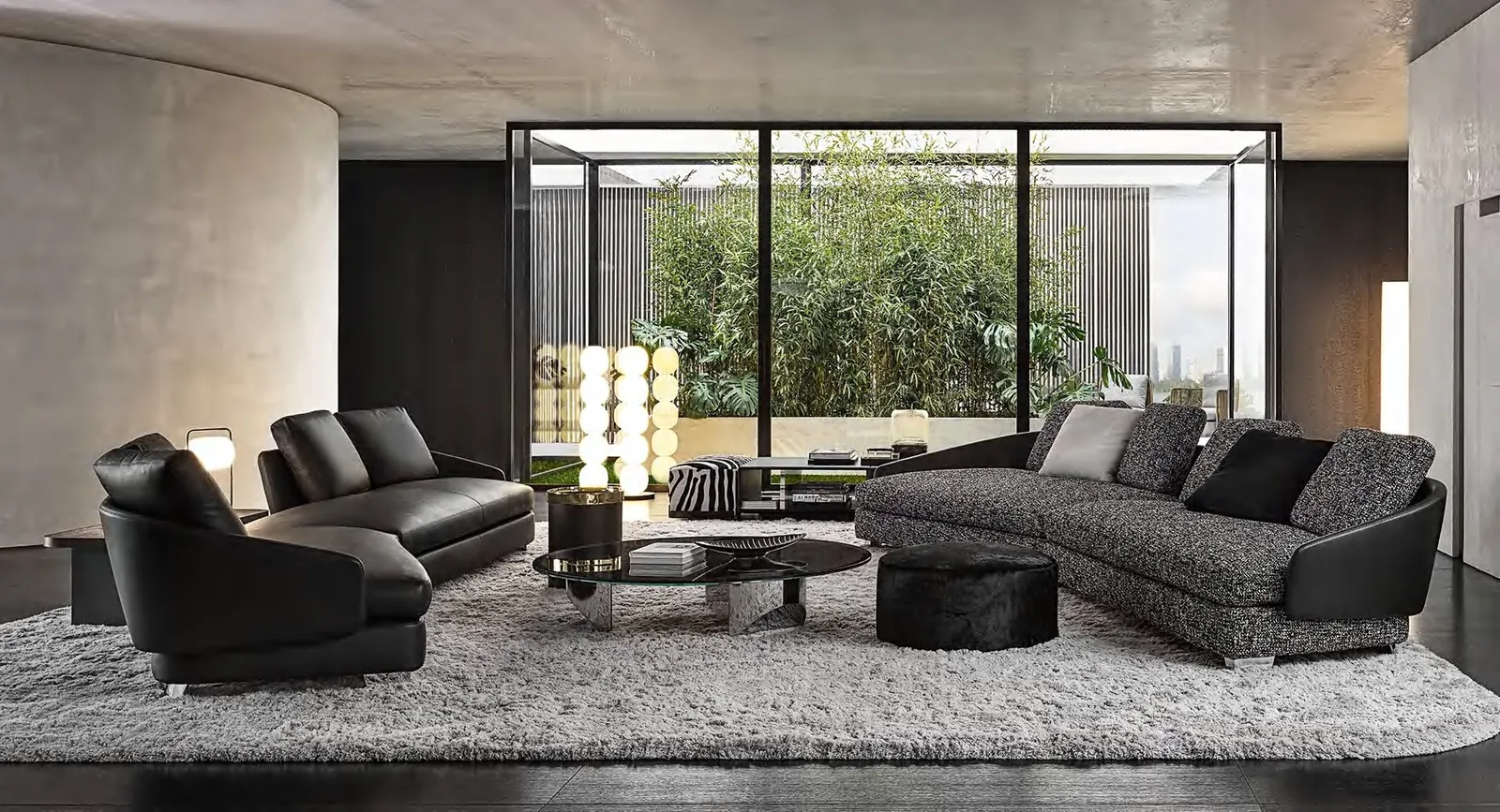 Living room furniture and seating — full-room view by AIKON, Cyprus contract & FF&E supply