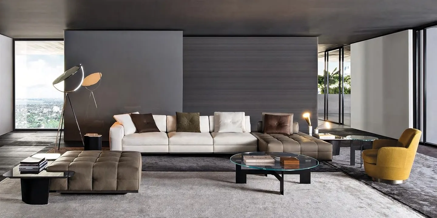 Living room furniture and seating — design reference by AIKON, Cyprus contract & FF&E supply