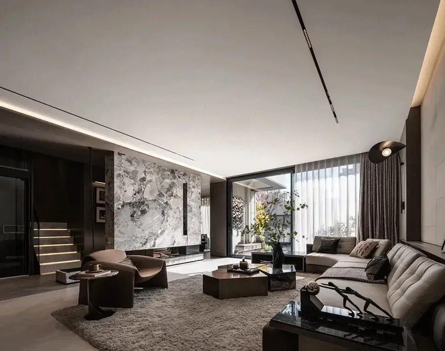 Living room furniture and seating — full-room view by AIKON, Cyprus contract & FF&E supply
