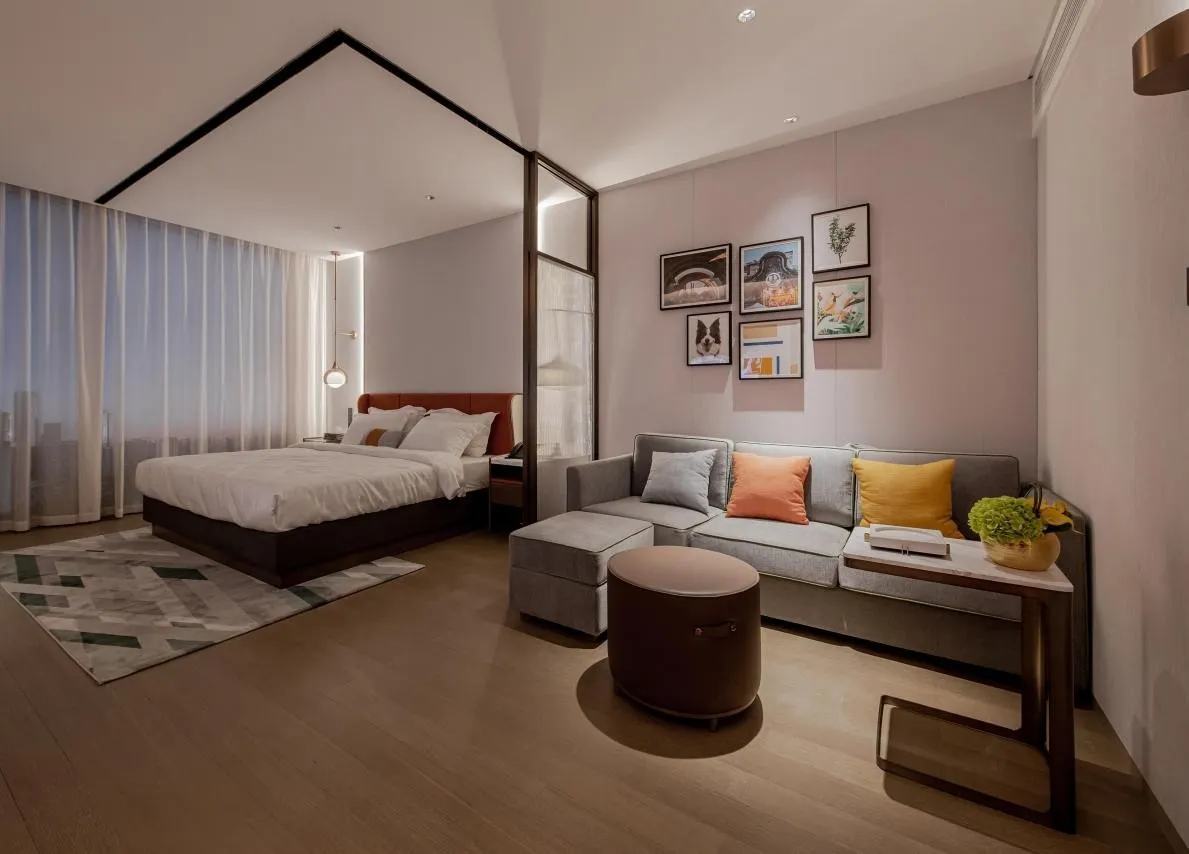 Hotel lounge and bar furniture — lifestyle scene by AIKON, Cyprus contract & FF&E supply