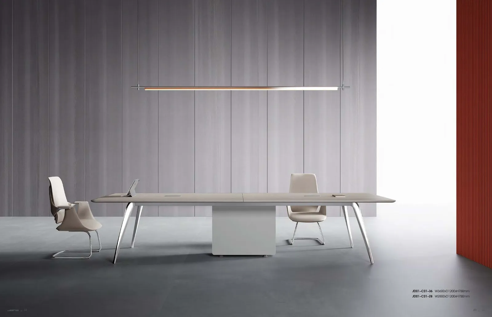 Office furniture and workspace fit-out — close-up detail by AIKON, Cyprus contract & FF&E supply