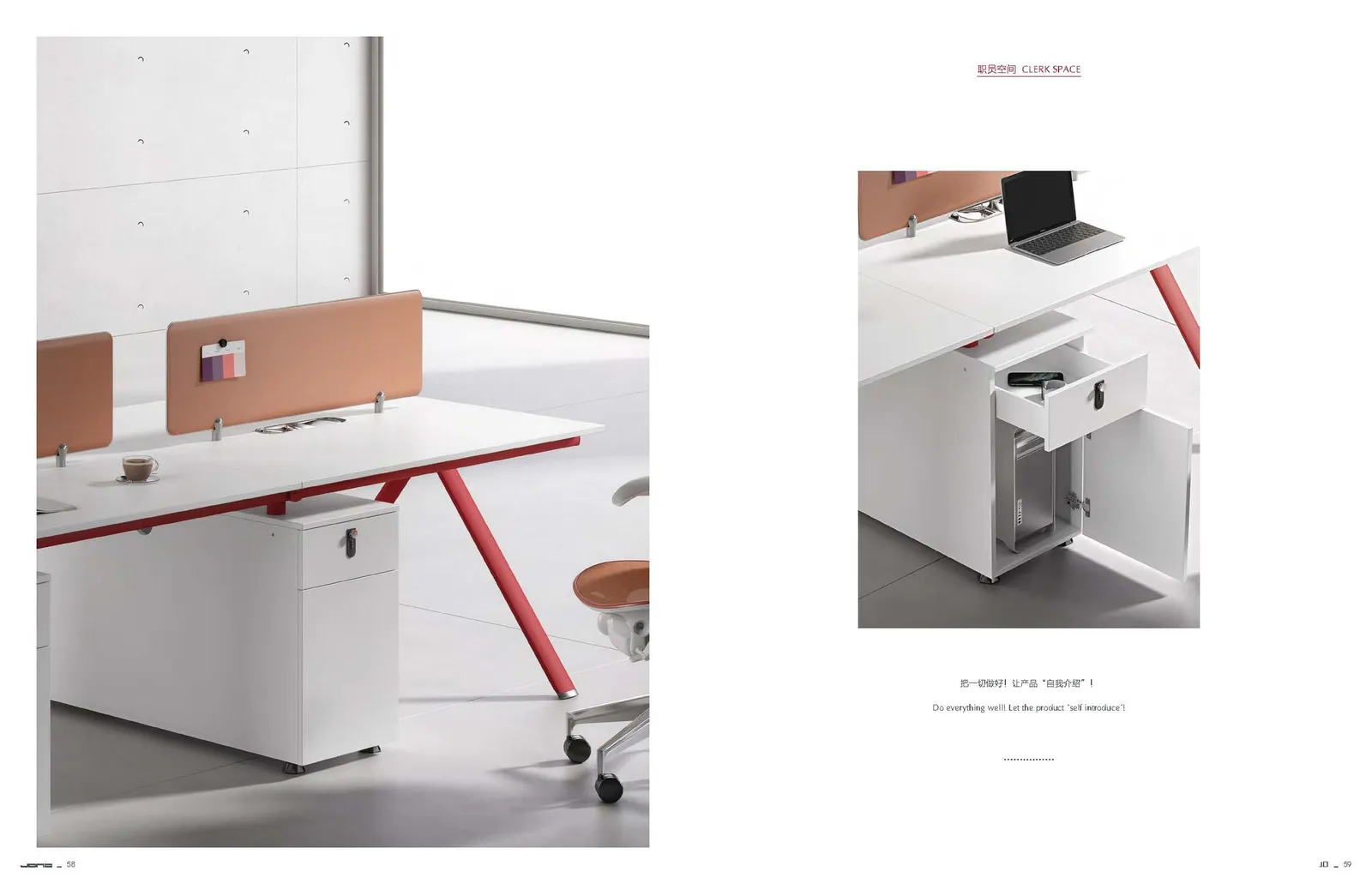 Office furniture and workspace fit-out — showroom view by AIKON, Cyprus contract & FF&E supply