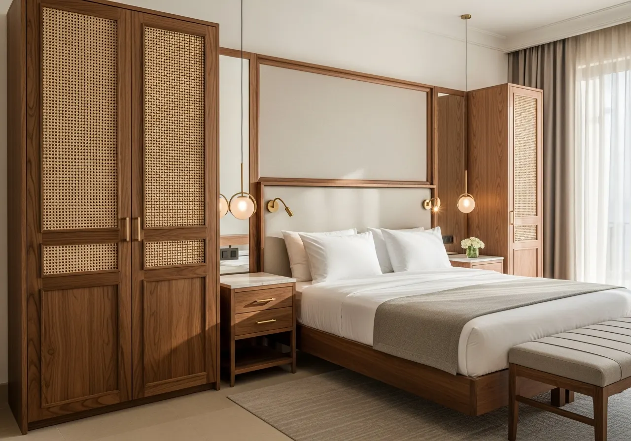 Guest-room case goods — AIKON Hotel Furniture Cyprus collection