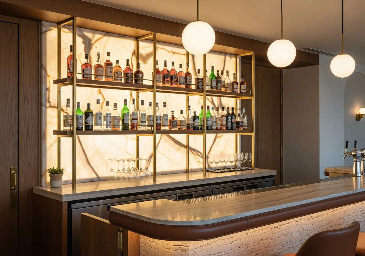 Bar counters & back-bars — AIKON Bar & Lounge Furniture Cyprus collection