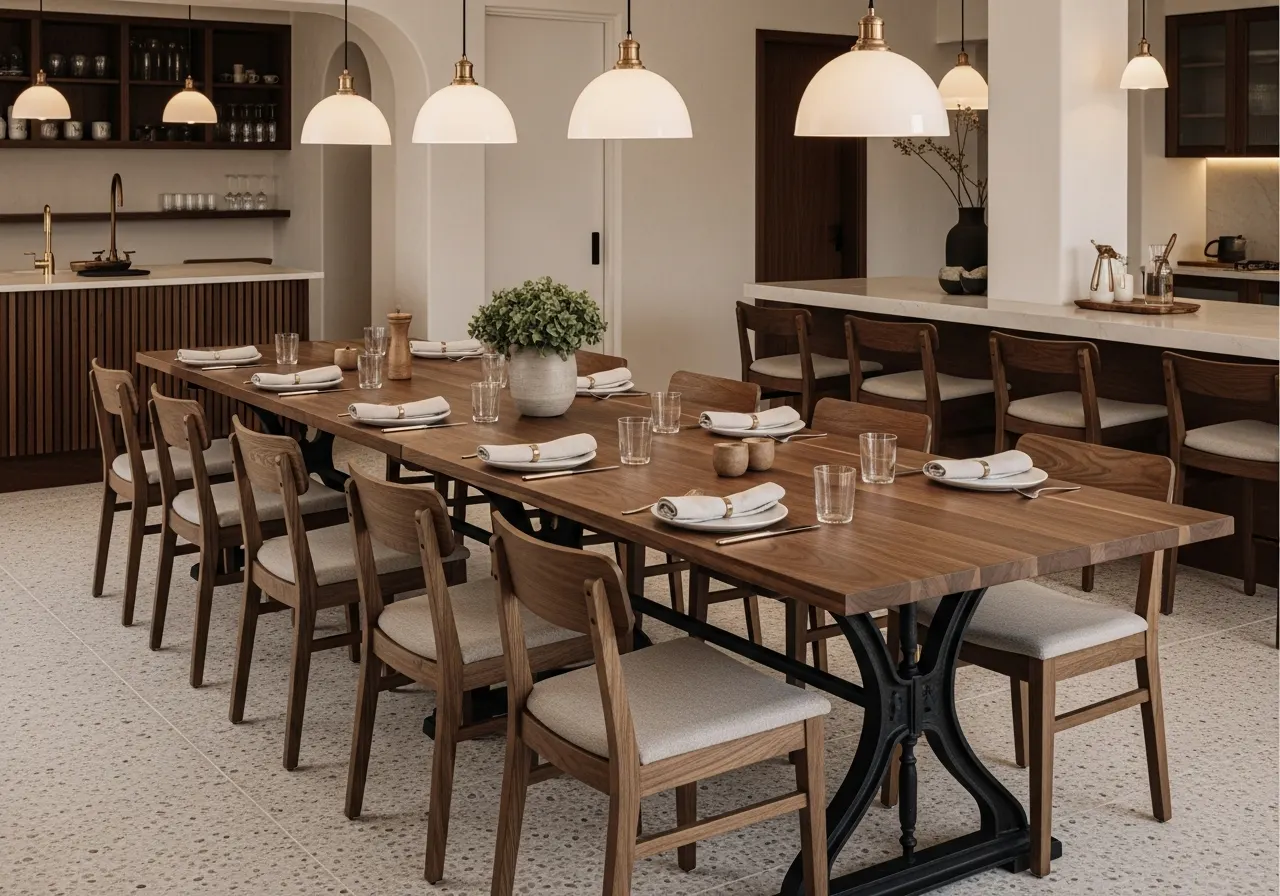 Dining tables — AIKON Restaurant Furniture Cyprus collection
