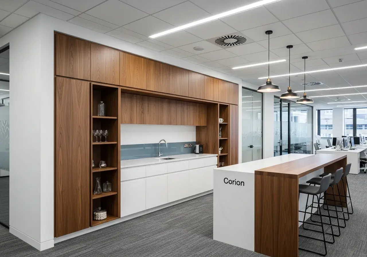 Custom joinery & built-ins — AIKON Office Furniture collection