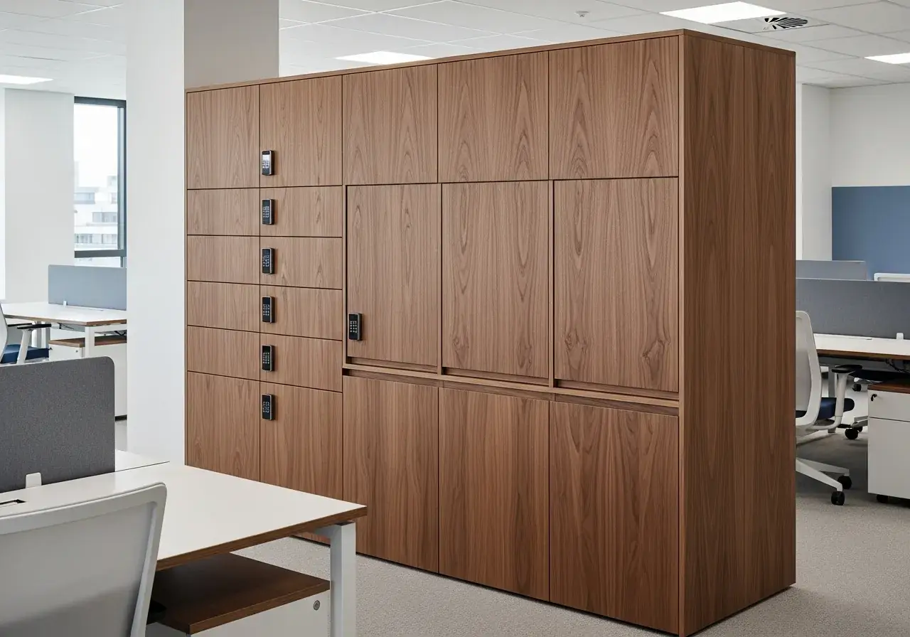 Storage walls & lockers — AIKON Office Furniture collection