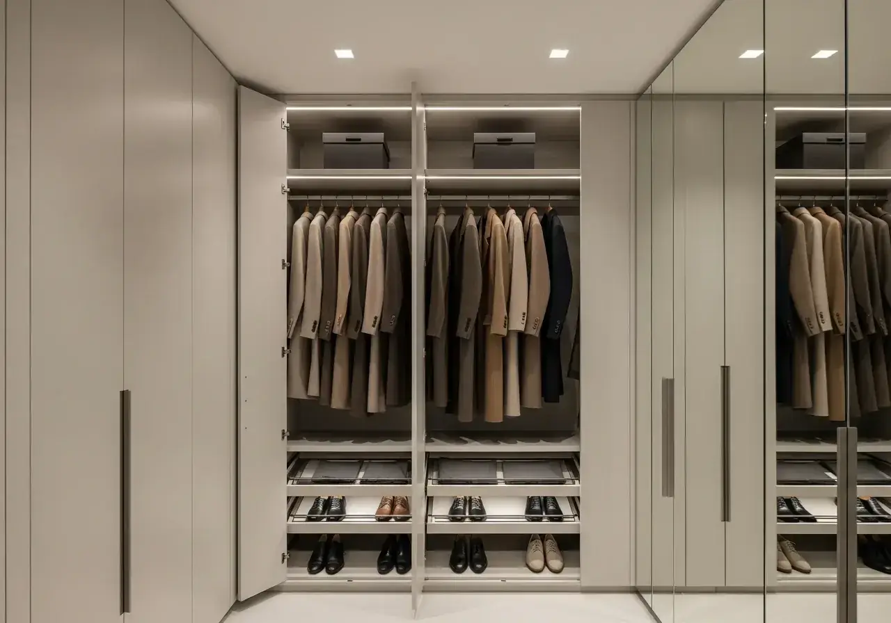 Wardrobe materials and finishes — AIKON Wardrobes wardrobes