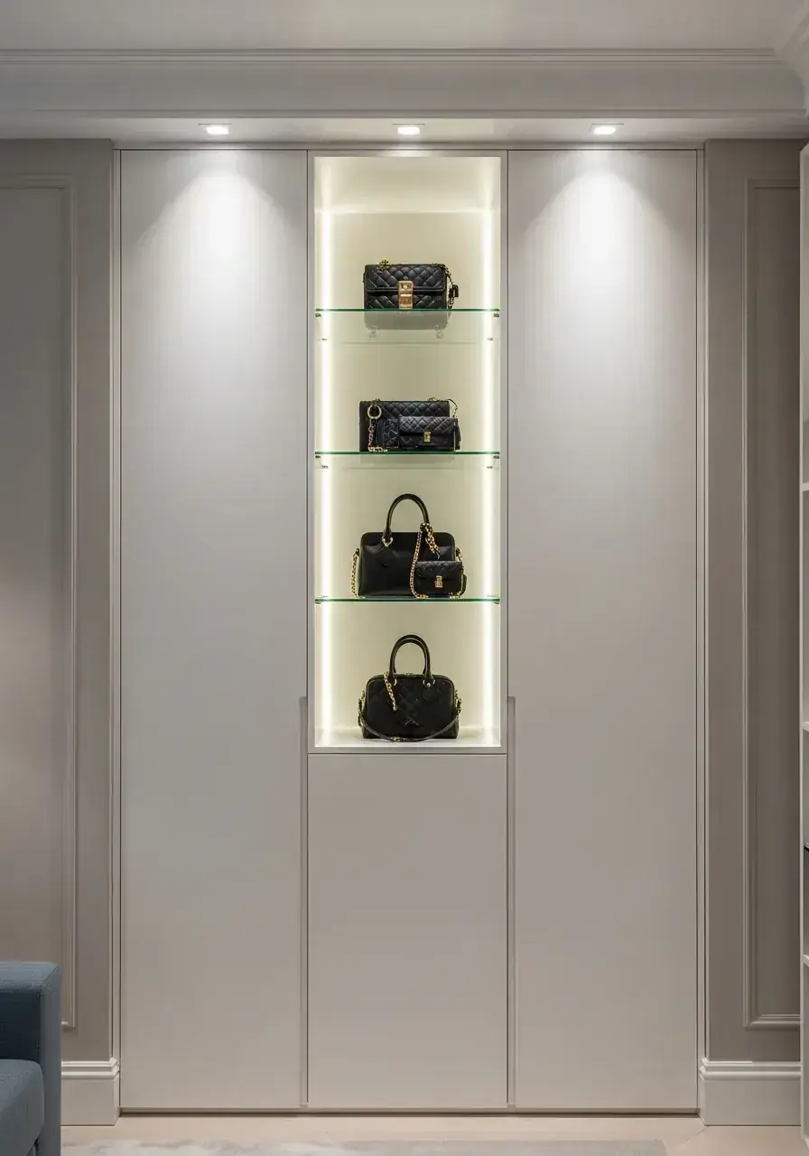 AIKON Wardrobes bespoke wardrobe by AIKON — Italian-inspired handleless design with push-to-open